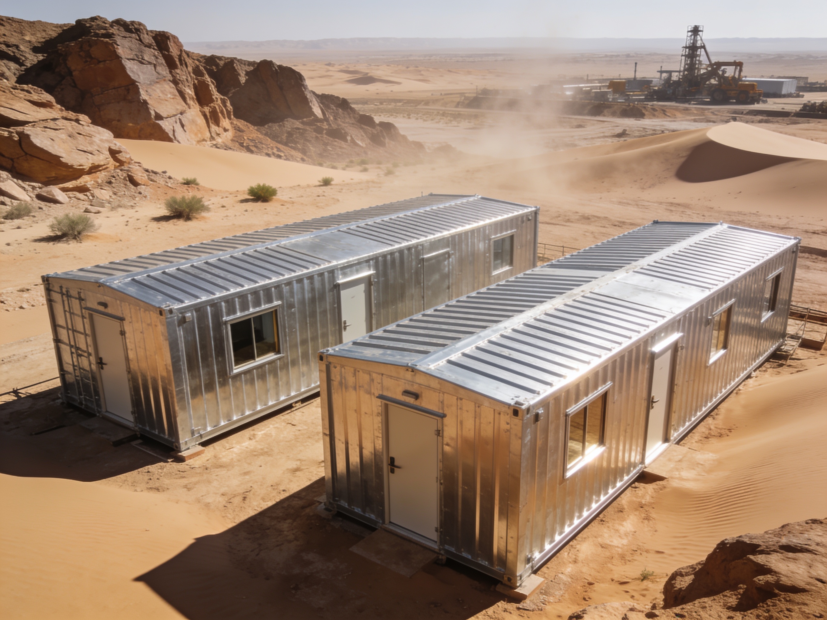 modular buildings for remote and industrial projects in Democratic Republic of the Congo