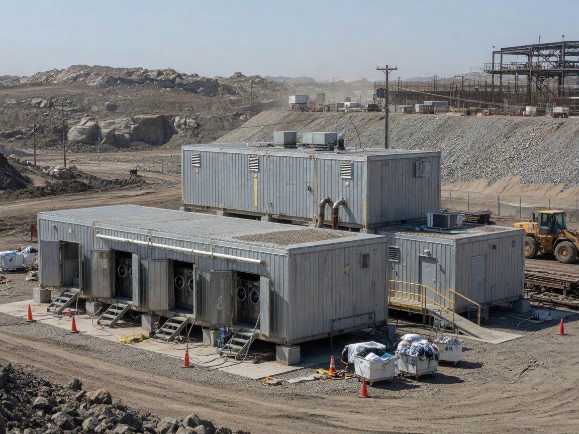 modular buildings for remote and industrial projects in Ghana
