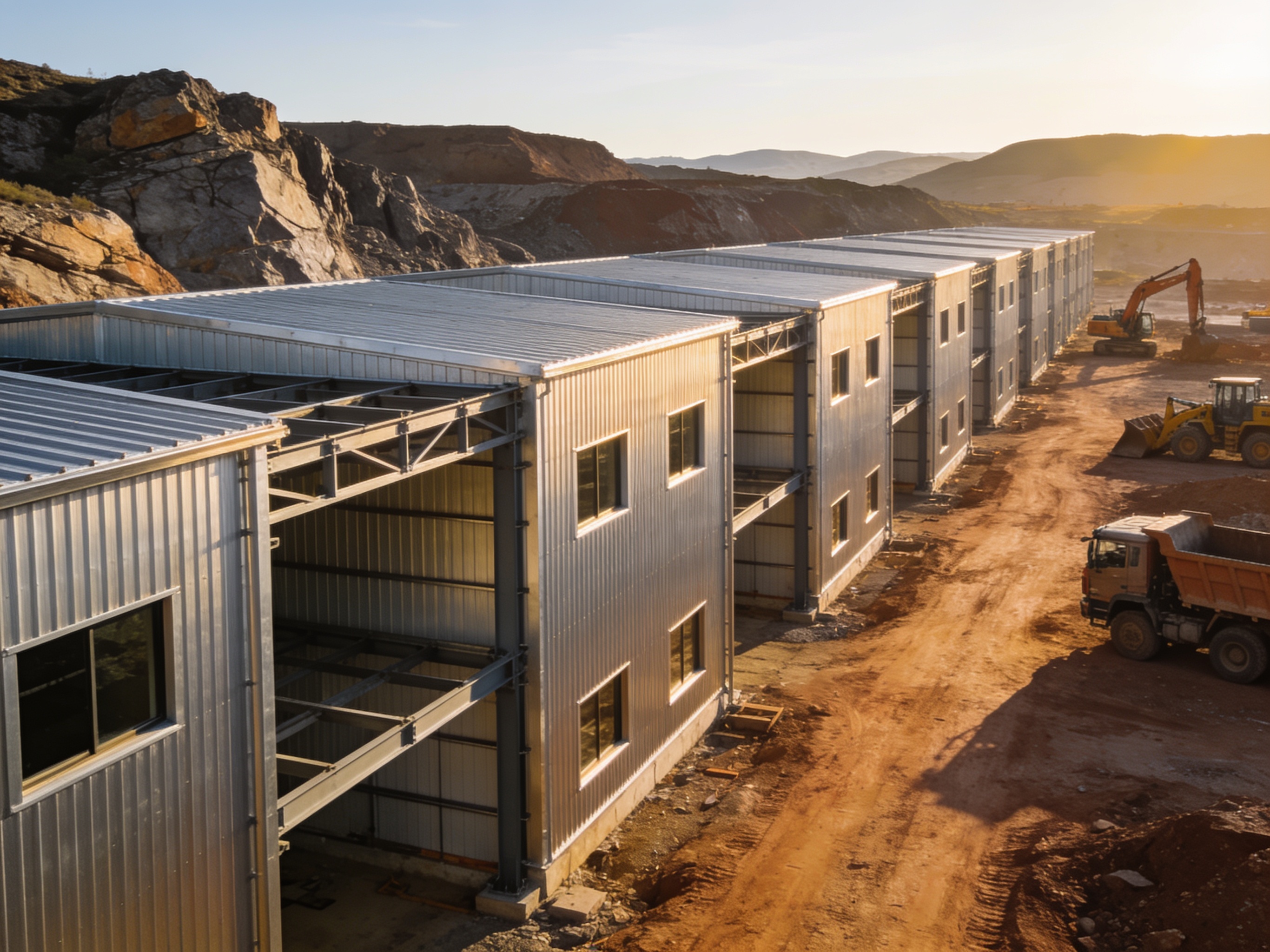 modular buildings for remote and industrial projects in South Africa