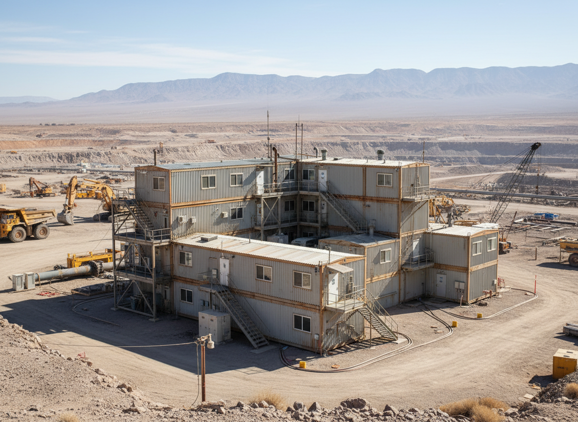 modular buildings for remote and industrial projects in United Arab Emirates