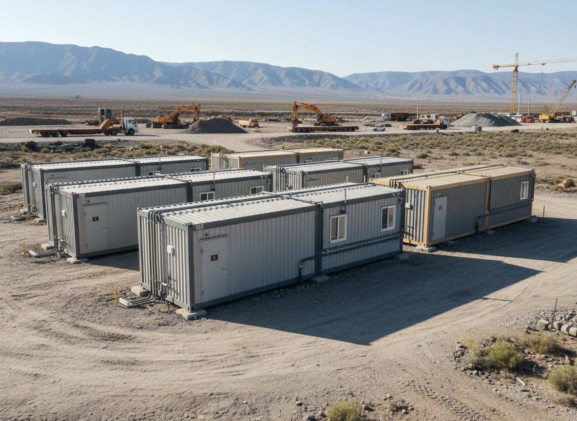 modular buildings for remote and industrial projects in Tanzania
