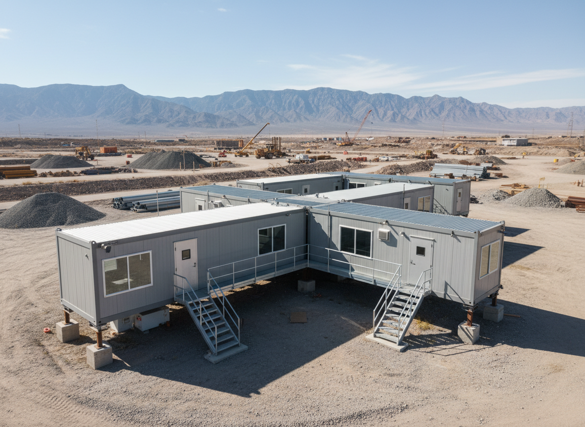modular buildings for remote and industrial projects in Peru