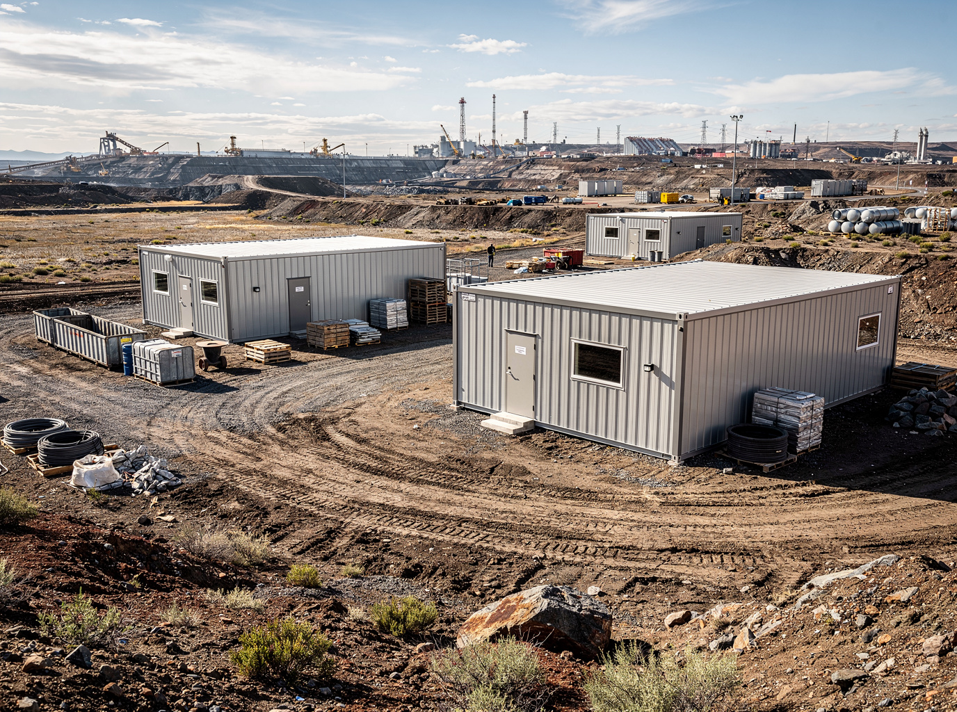 modular buildings for remote and industrial projects in Brazil