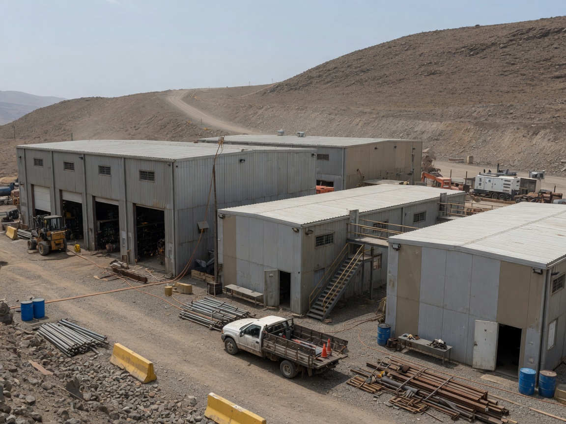modular buildings for remote and industrial projects in Namibia